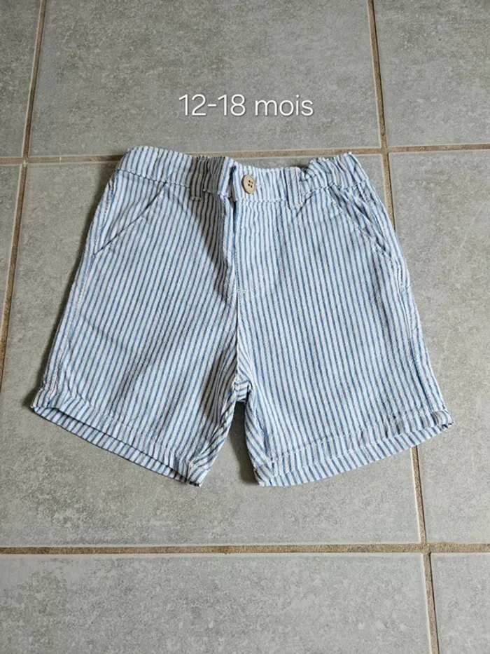 Short lin rayé Fagottino