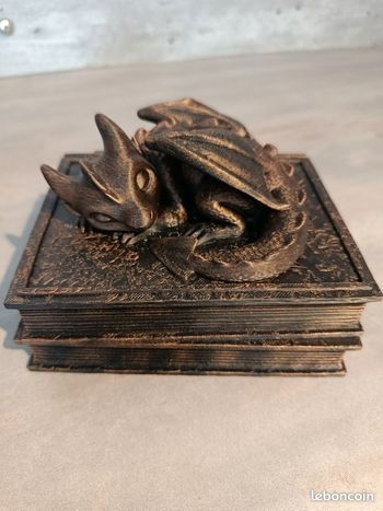 Boite bébé dragon dormant