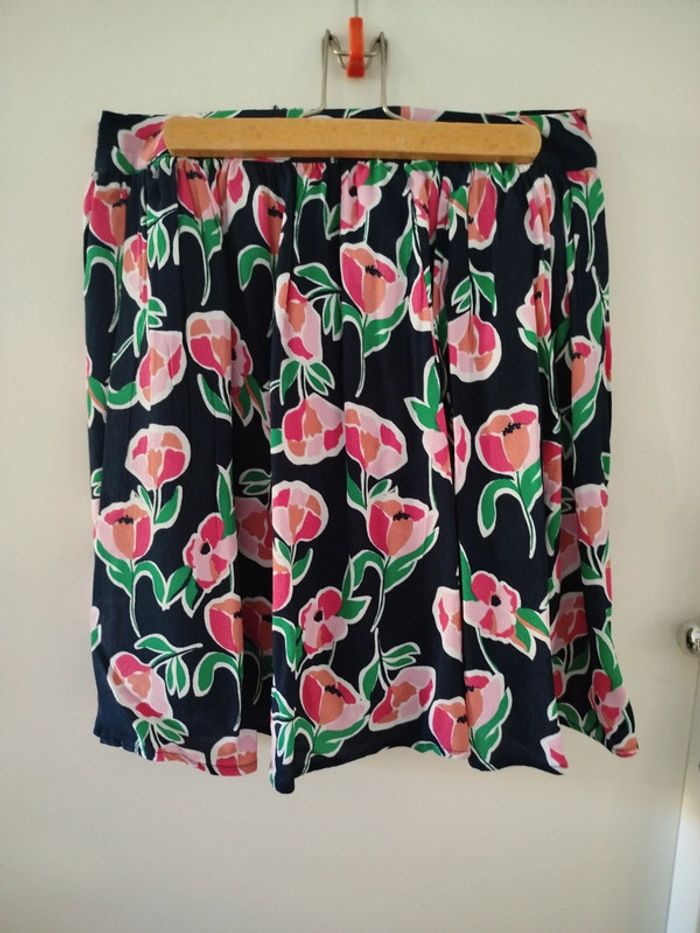 #Jupe#Motif fleuri#