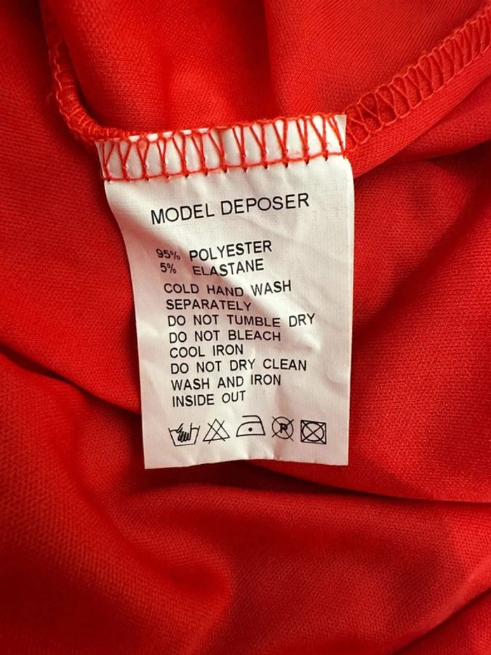Robe rouge pour événement Taille S - photo numéro 13