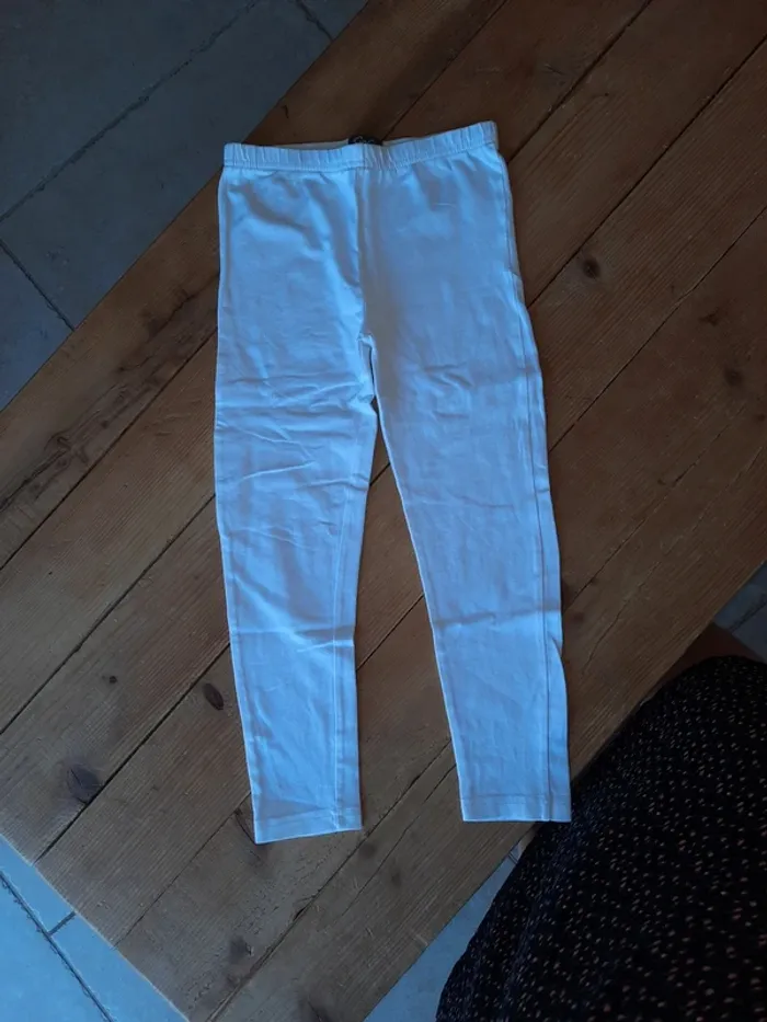 Legging 3/4 blanc - photo numéro 2