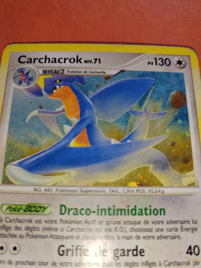 Carchacrok holo niv 71 5/147 SV9 - photo numéro 3