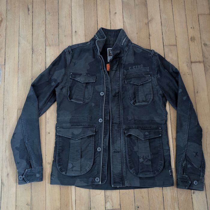 Veste type militaire G-Star taille L/M camouflage - photo numéro 6