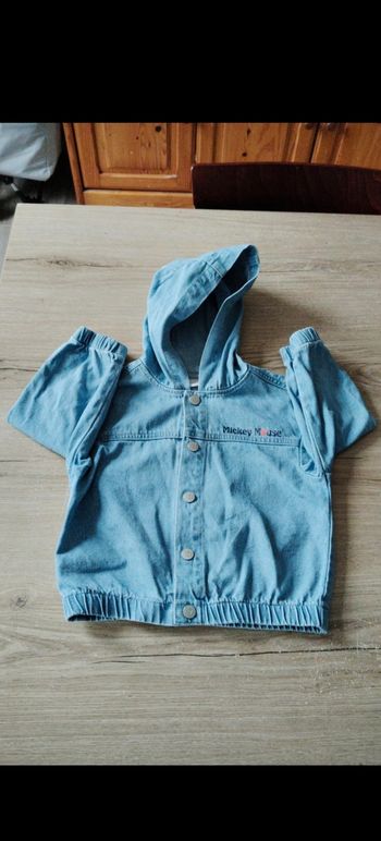 Veste en jeans Mickey 24 mois