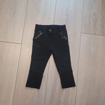 Tres joli jeggins noir. Fille 18 mois. Marque In Extenso