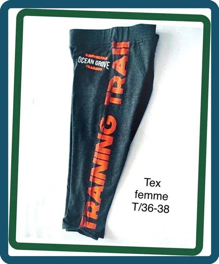 Legging sport femme Tex T/S-M