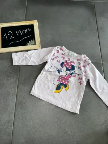 T-shirt fille 12 mois