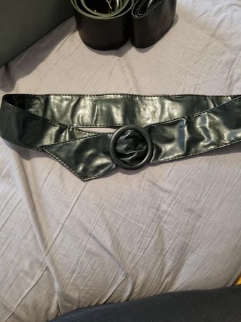 Ceinture souple noir