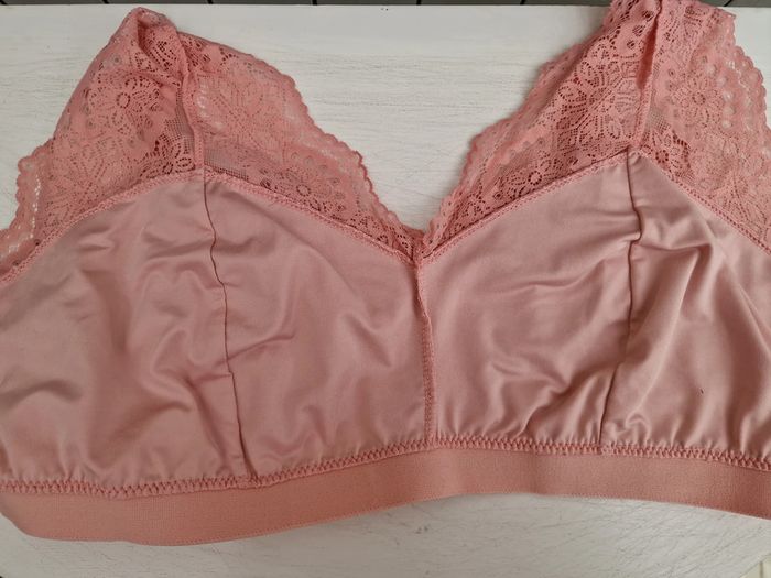 Soutien Gorge Brassiere Dentelle Rose - photo numéro 7