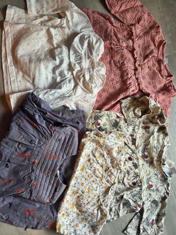 Lot de 4 hauts ML 12 mois fille