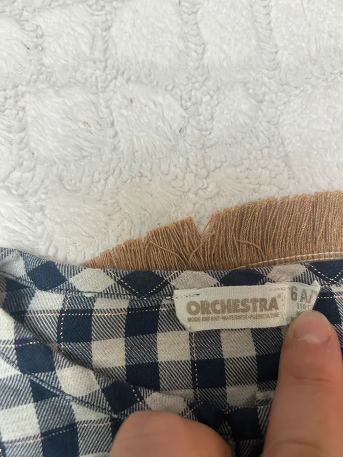 Blouse à carreaux - photo numéro 4