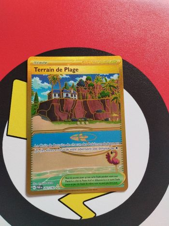Carte Gold terrain de plage 