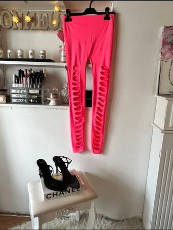 Legging destroy rose fluo T.U TBE 🩷