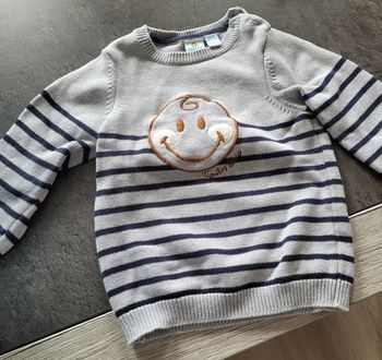Pull 18 mois Smiley