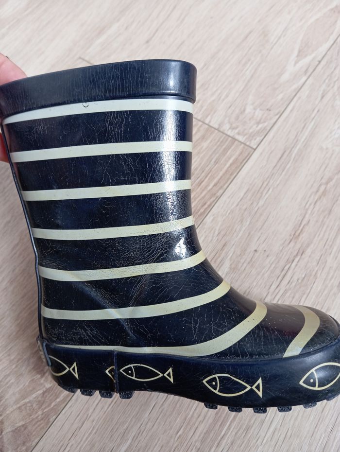 Botte de pluie taille 21 en très bon etat - photo numéro 4