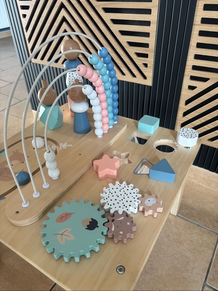 Table d’activité bois bébé - photo numéro 6