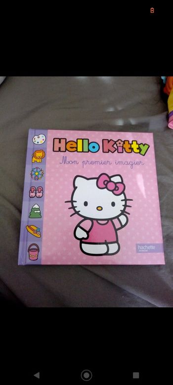 Livre mon premier imagier Hello Kitty