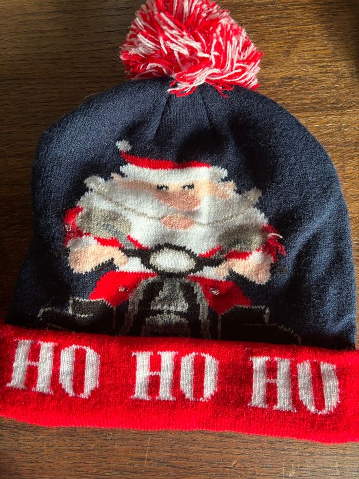 Bonnet de Noël lumineux