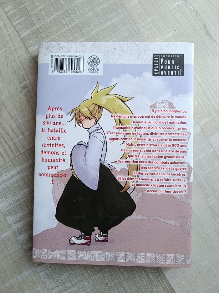 Manga  The Idaten deities peace know only - photo numéro 2