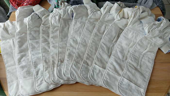 Lot 13 couches lavables + 16 inserts - photo numéro 5