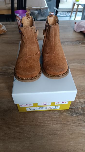 Bottines en cuir Franco Romagnoli