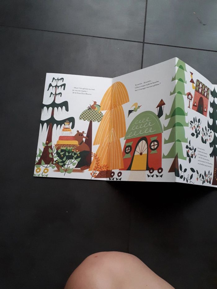 Livre original qui se déplie le gâteau - photo numéro 2