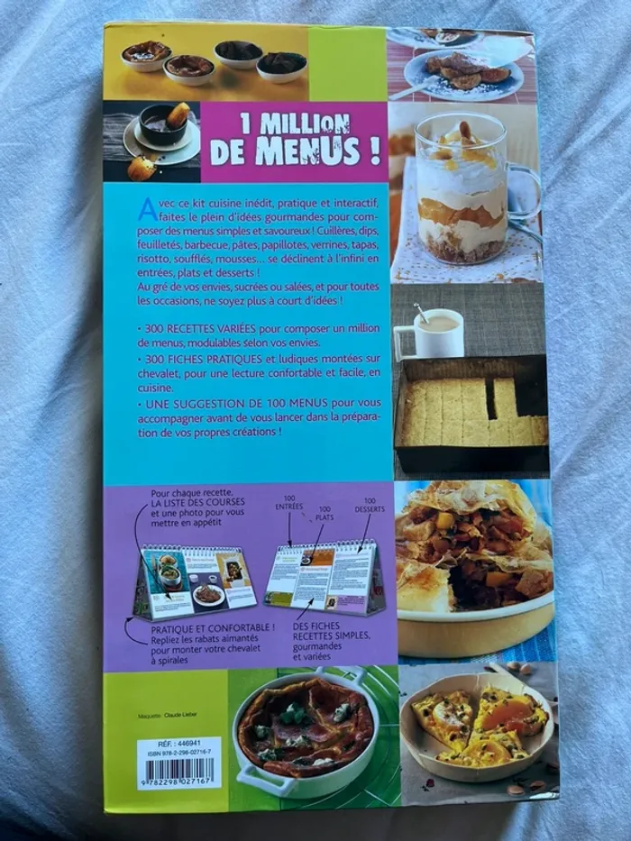 Livre cuisine : 1 million de menus - photo numéro 4