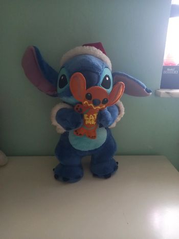 Peluche Stitch Père Noël