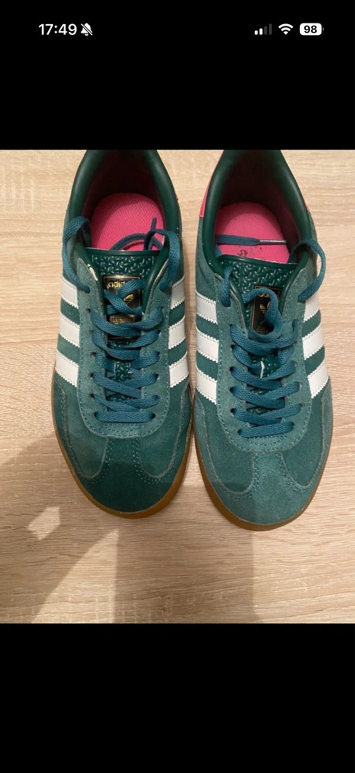 Adidas Gazelle Indoor verte - photo numéro 2
