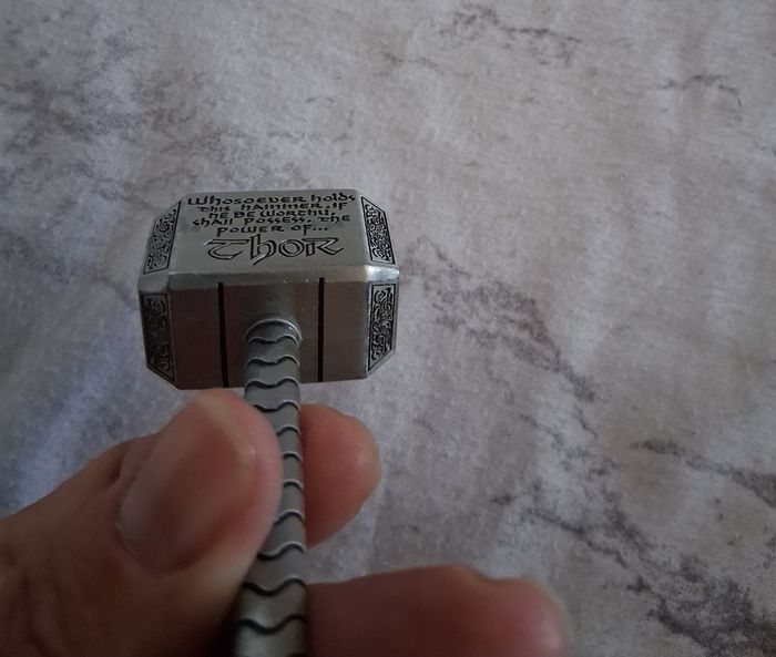 Porte clé marteau de Thor Marvel - photo numéro 4