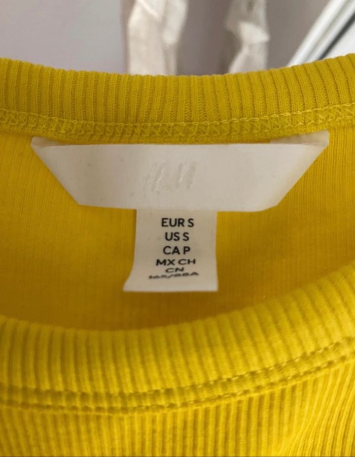Tshirt jaune S - photo numéro 3