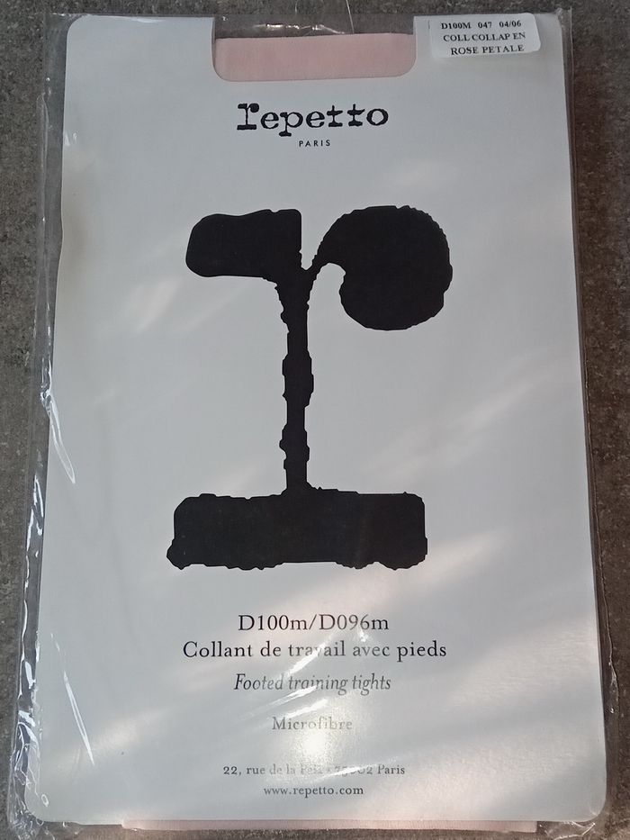 Collants de danse microfibre Repetto 4 / 6 ans Neufs emballés