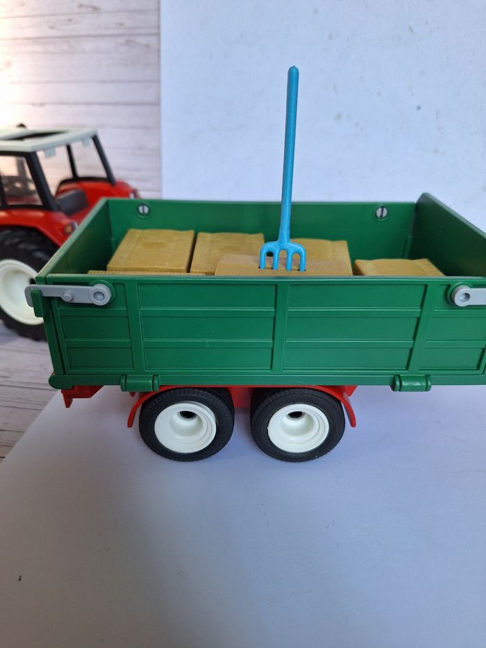 Playmobil ferme Tracteur et remorque - photo numéro 4