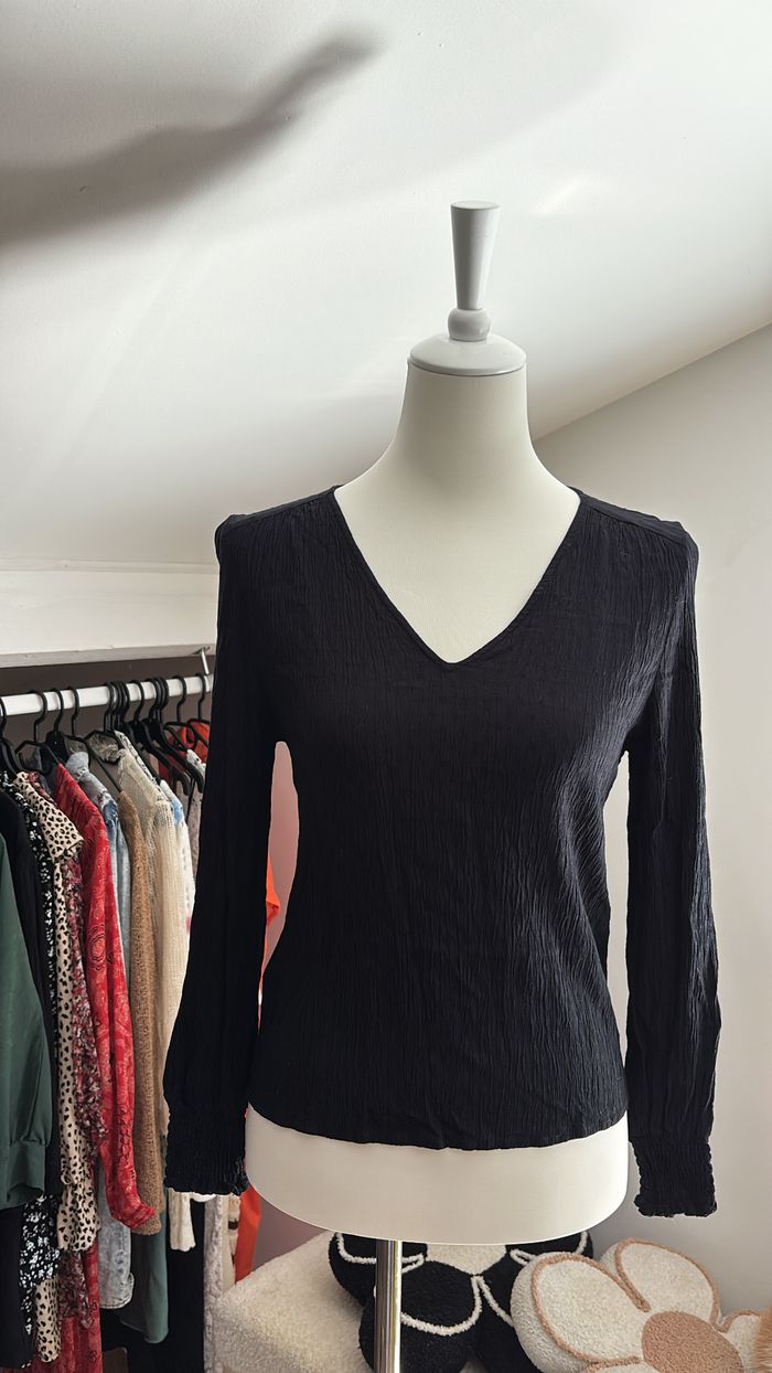 Blouse noire Promod T34