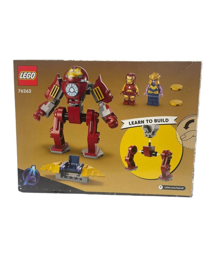 Lego Marvel 76263 Iron man hulkbuster vs Thanos neuf - photo numéro 2