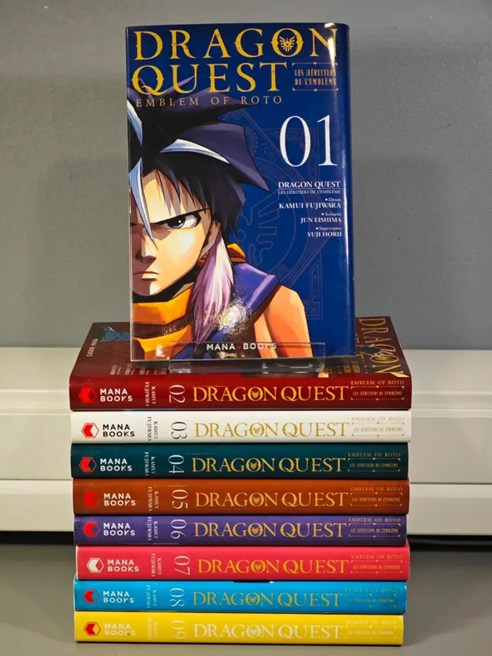Lot Manga Dragon Quest : les héritiers de l'emblème 1 à 9 VF