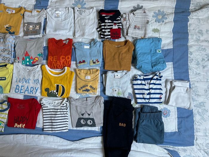 đ§ą Lot de 48 vĂȘtements pour enfants đ§ą - photo numĂ©ro 2
