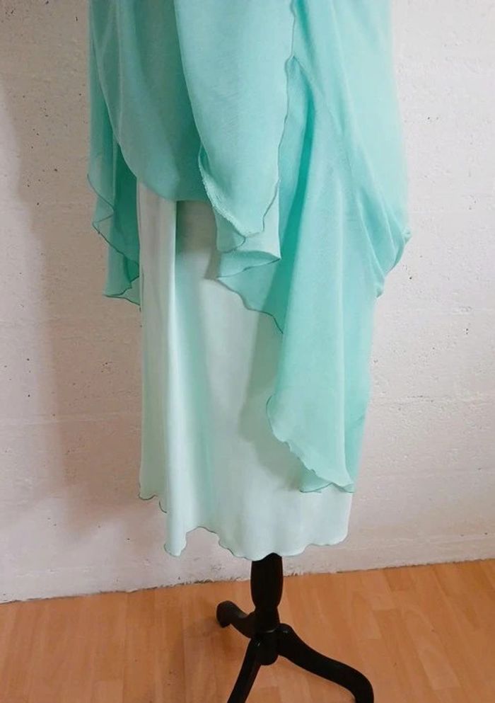 Robe longue asymétrique El Corte Inglés – Taille 40 – État satisfaisant - photo numéro 9