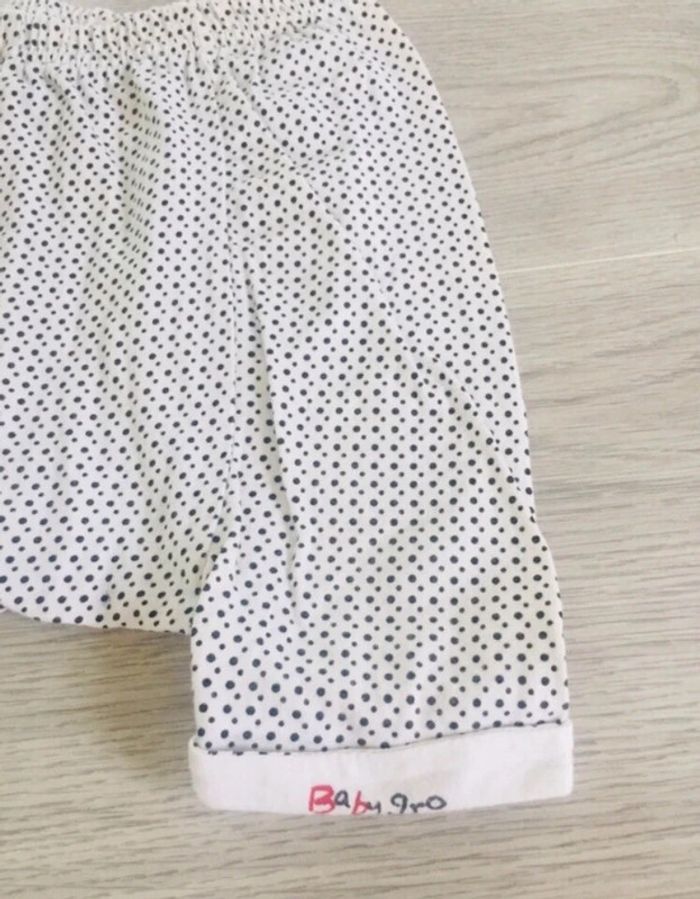 Sarouel pantalon bébé fille 12 mois pantalon dalmatien cruella Babygro NEUF - photo numéro 2