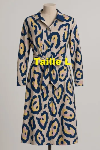 Robe longue multicolore Shein Taille L