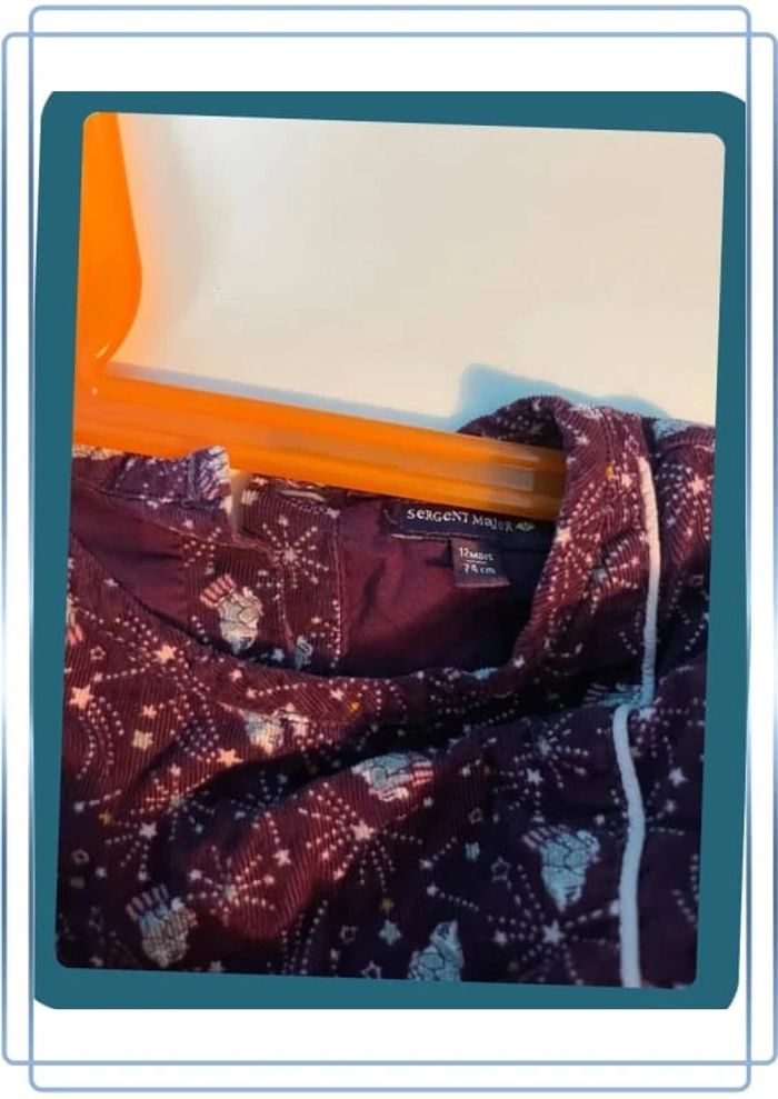 Magnifique robe doublée 12 mois Sergent major - photo numéro 4