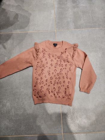 Pull vieux rose