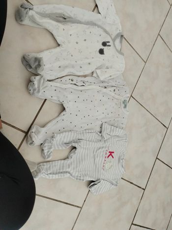3 pyjamas 1 mois