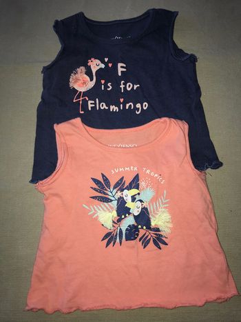 Lot débardeurs + leggings court