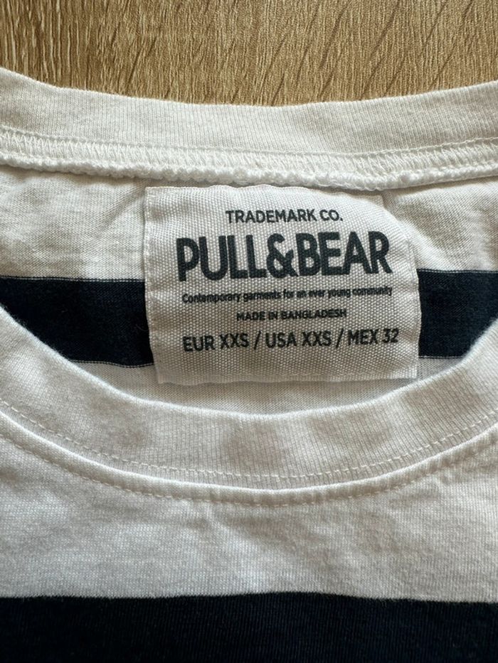 T-shirt à rayures Pull & Bear - photo numéro 4