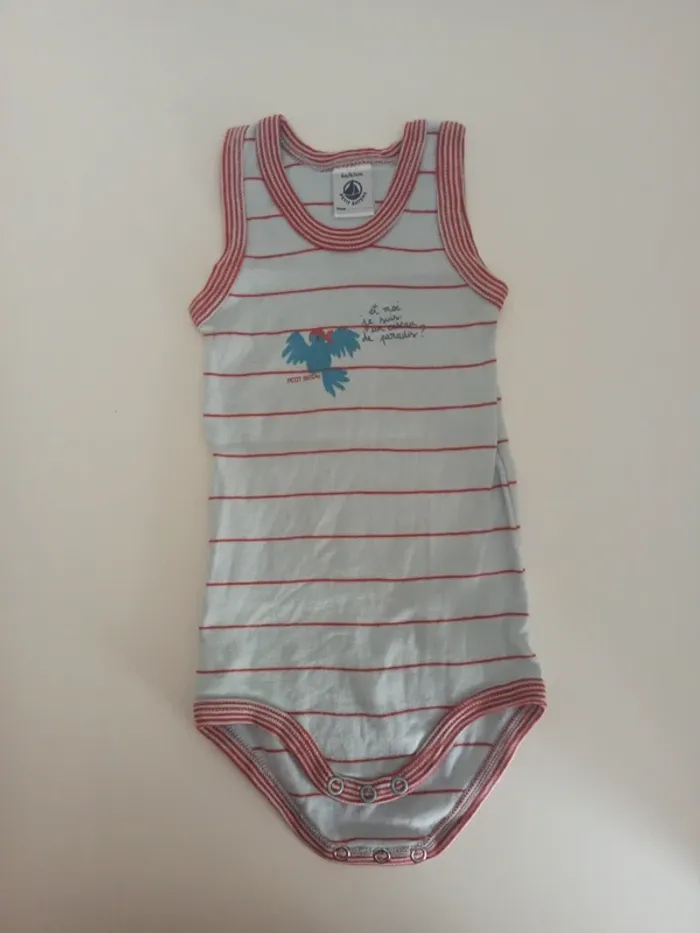 Body petit bateau 6 mois