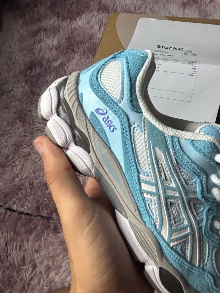 Asics GEL NYC bleu cream bleu neuve taille 44 - photo numéro 3