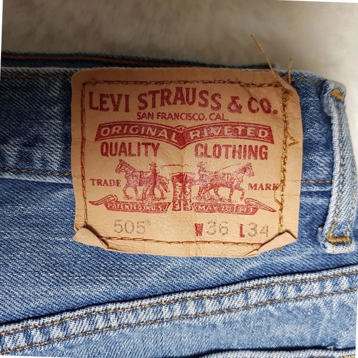 Jean Levi's 505 W36 L34 Bleu - photo numéro 8