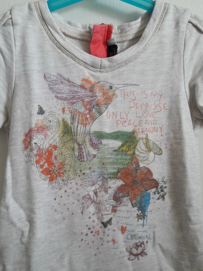 Robe sweat Catimini 6 ans - photo numéro 2