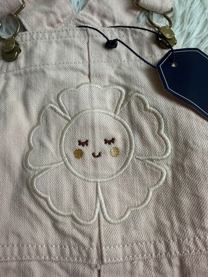 Salopette rose sergent major taille 12 mois - photo numéro 2